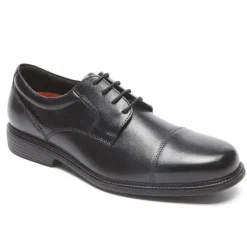 Outlet Rockport Men'S Charles Road Cap Toe Oxford Black