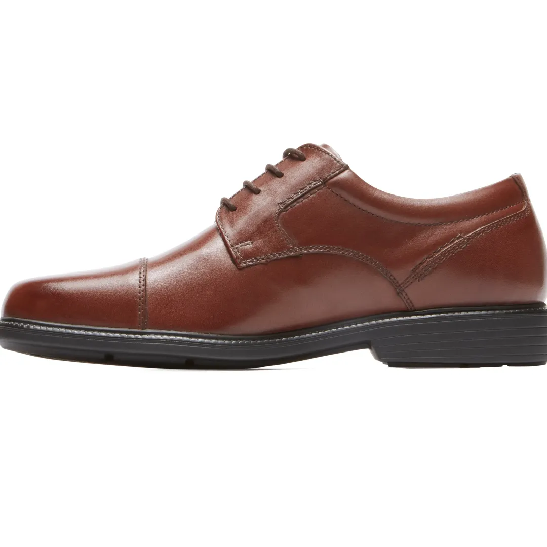 Hot Rockport Men'S Charles Road Cap Toe Oxford Tan
