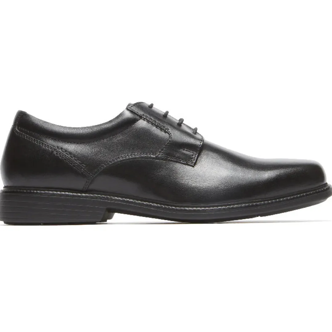 Hot Rockport Men'S Charles Road Plain Toe Oxford Black