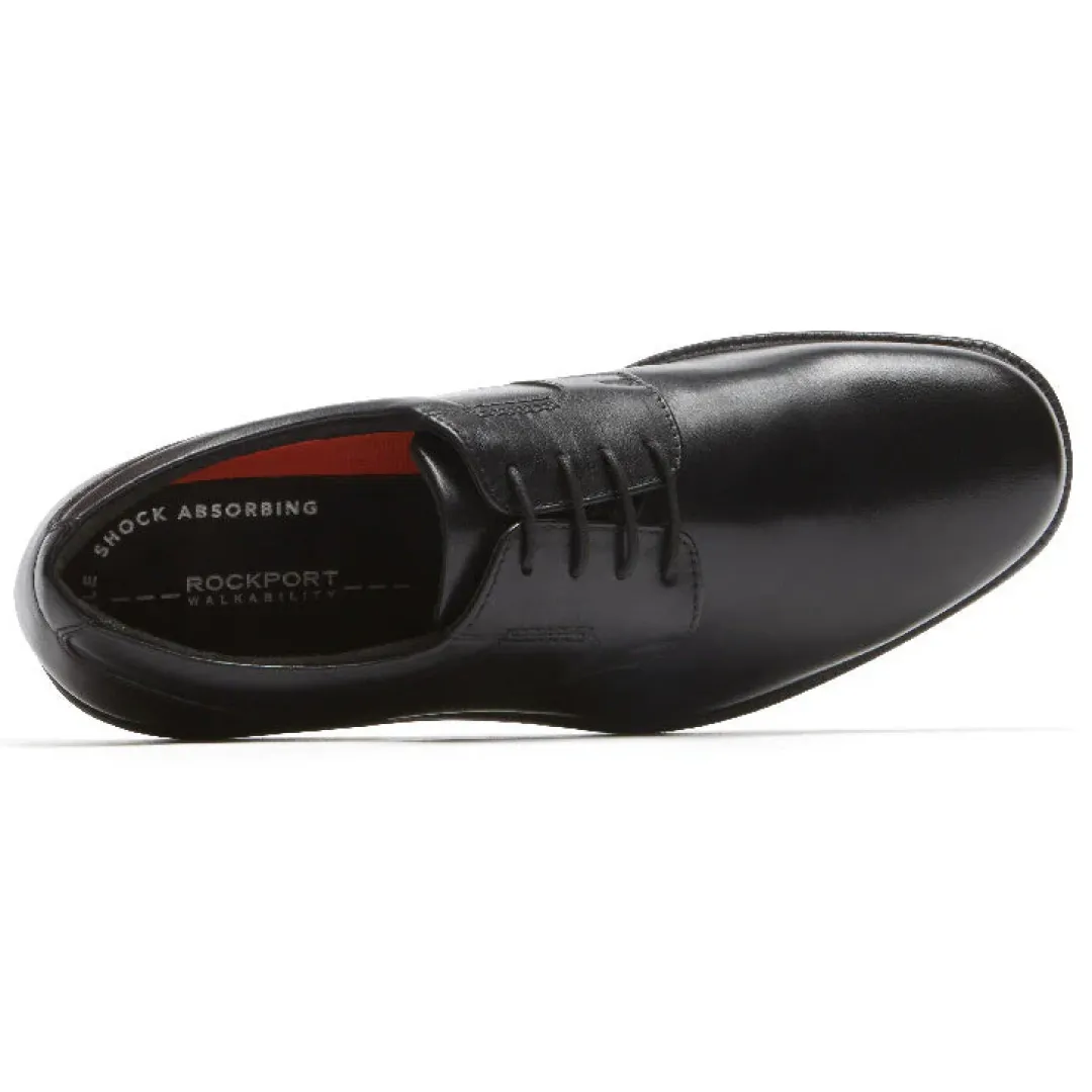 Hot Rockport Men'S Charles Road Plain Toe Oxford Black