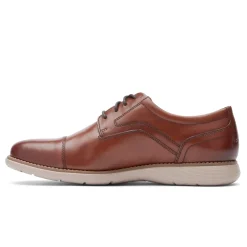 Online Rockport Men'S Garett Cap Toe Oxford New Brown Gradient