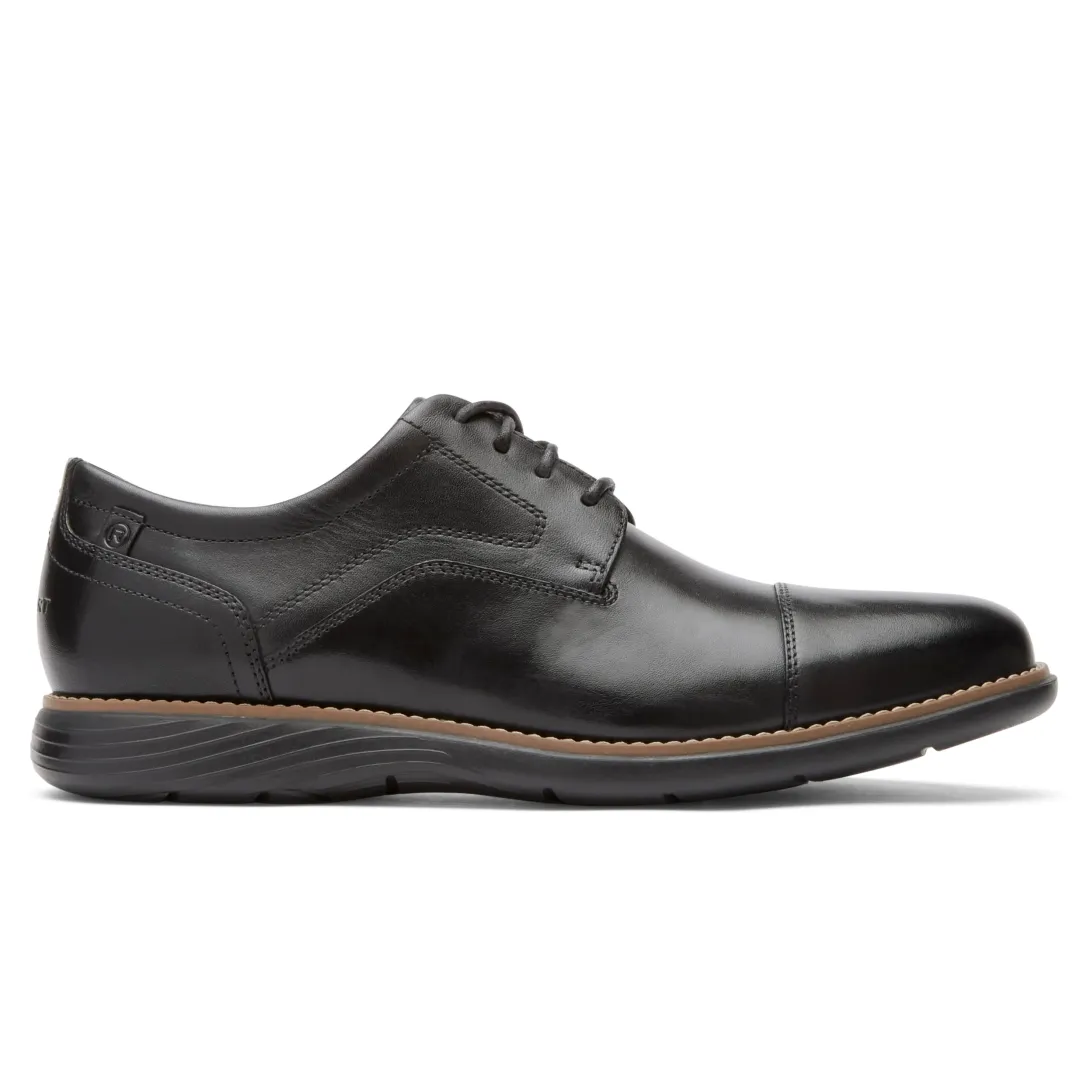 Clearance Rockport Men'S Garett Cap Toe Oxford Black 2