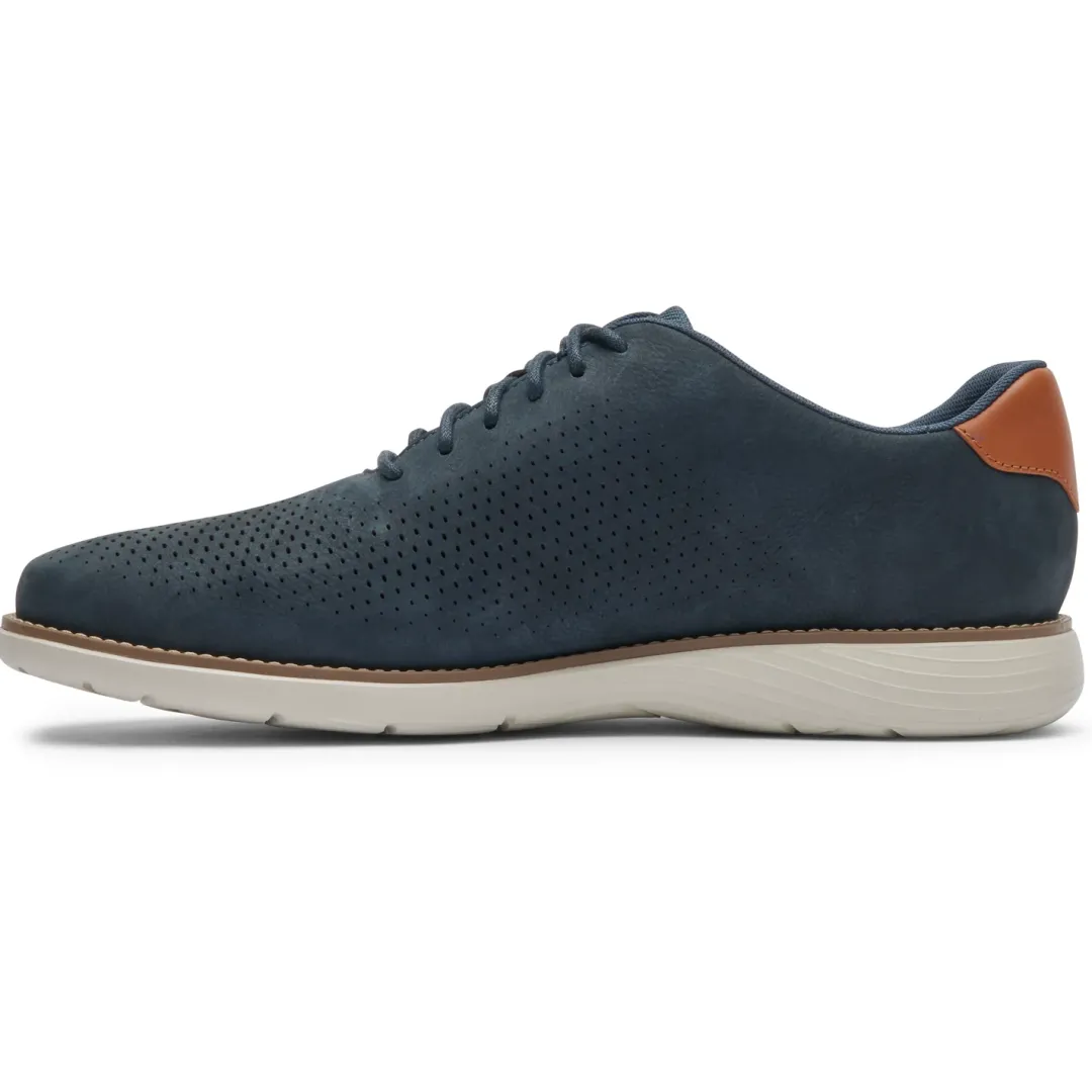 Clearance Rockport Men'S Garett Modern Oxford New Dress Blues