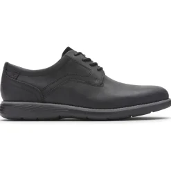Outlet Rockport Men'S Garett Plain Toe Oxford Black Ii