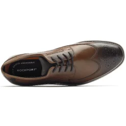 Discount Rockport Men'S Garett Wing Tip Oxford Cognac