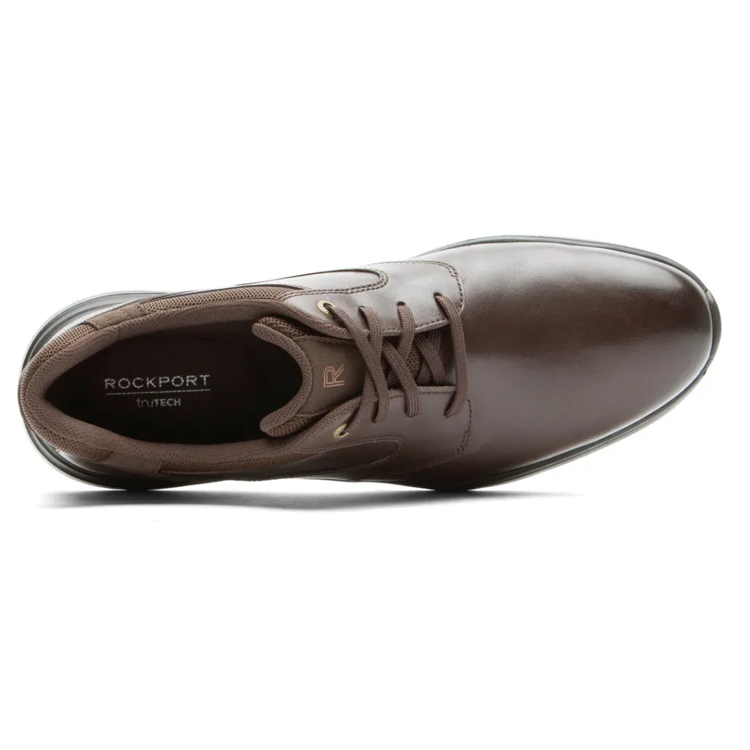 Fashion Rockport Men'S Patterson Oxford Dk Brown Smooth Lea