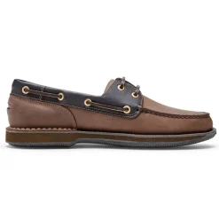 Outlet Rockport Men'S Perth Boat Shoe Chocolate/Bark
