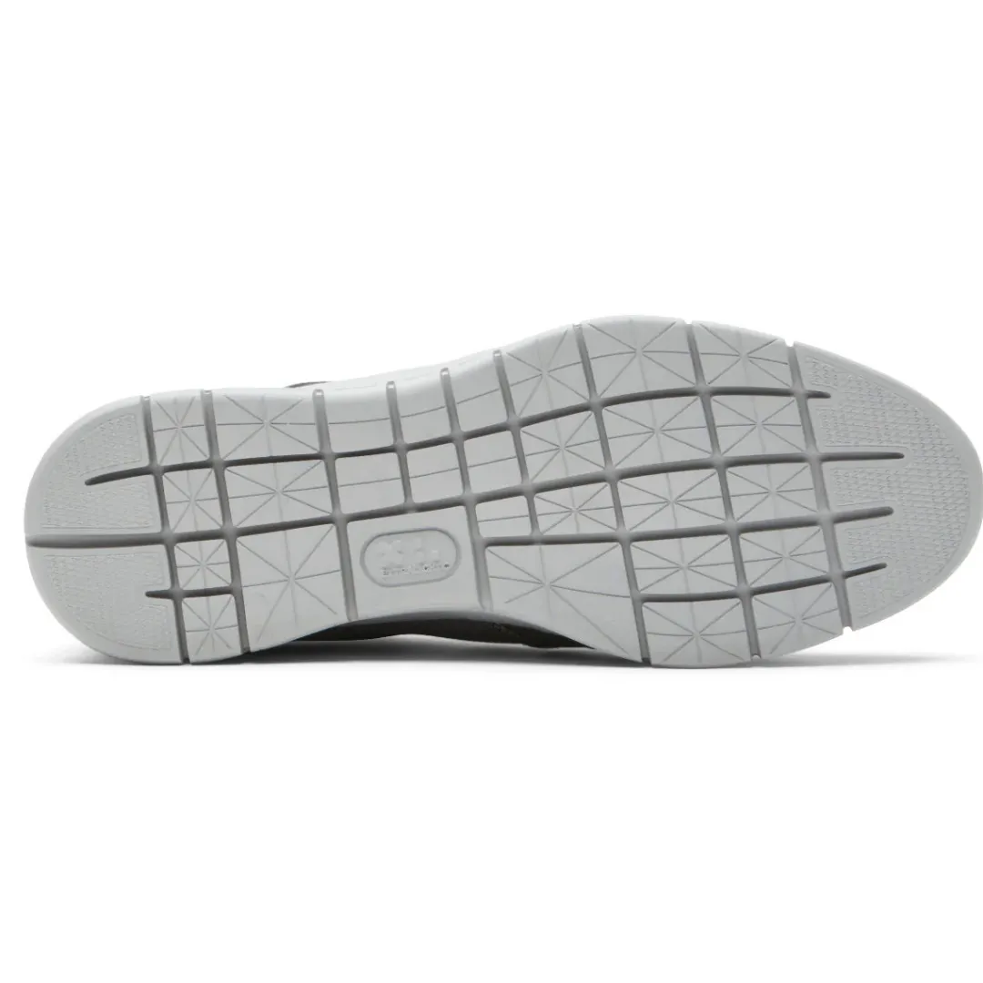 Discount Rockport Men'S Primetime Casual Mudguard Sneaker Grey Mesh/Lea