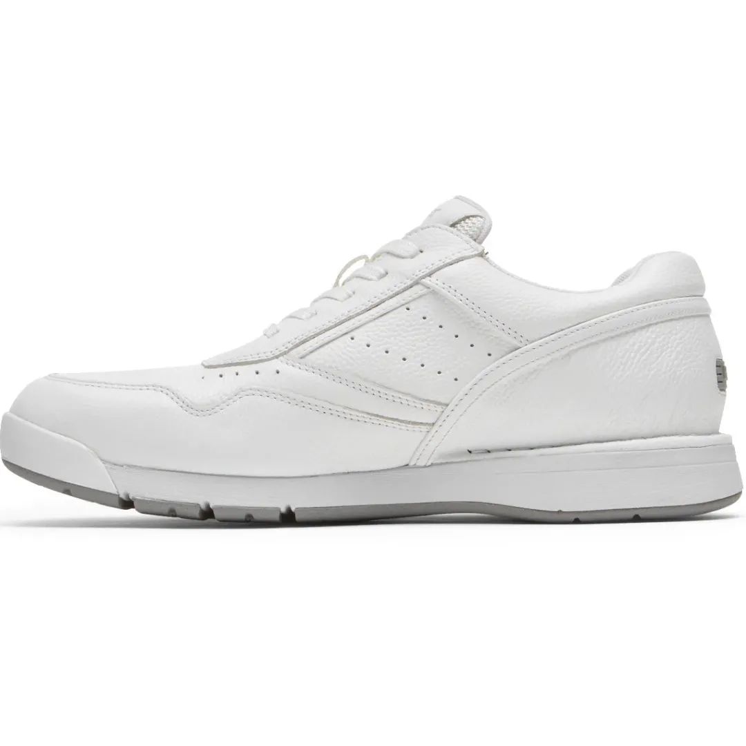 Sale Rockport Men'S Prowalker 7100 Plus Lace-Up Active Shoe White Leather