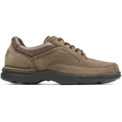 Best Rockport Men'S Ridgefield Eureka Lace-Up Chocolate Nubuck