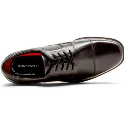 Clearance Rockport Men'S Robinsyn Waterproof Cap Toe Oxford Black