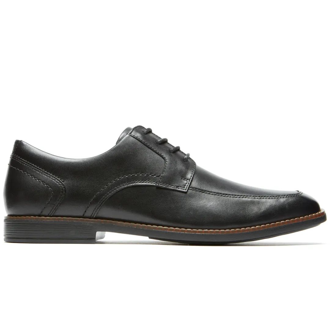 Outlet Rockport Men'S Slayter Apron Toe Oxford Black