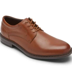 Outlet Rockport Men'S Tanner Plain Toe Oxford Cognac