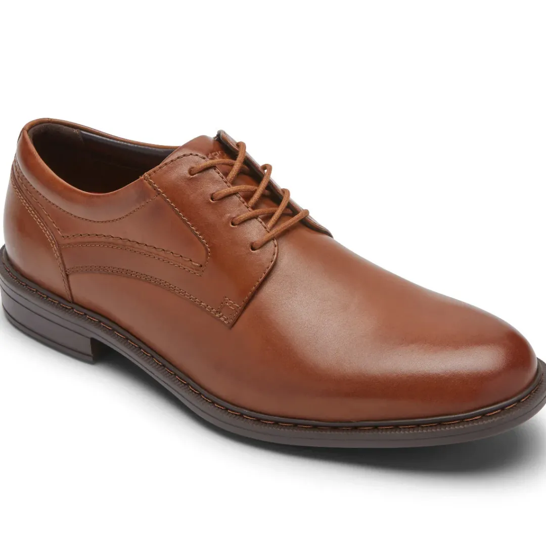 Outlet Rockport Men'S Tanner Plain Toe Oxford Cognac