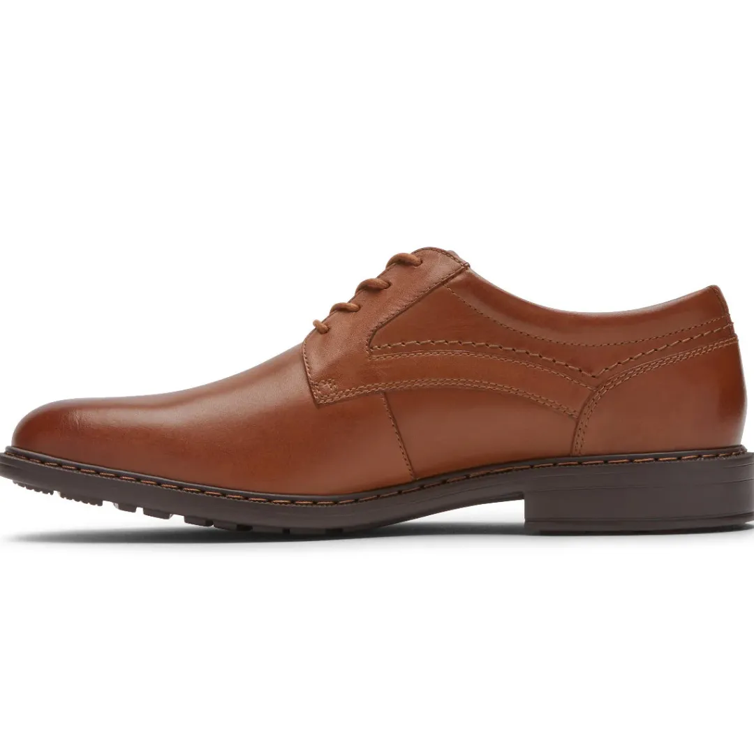 Outlet Rockport Men'S Tanner Plain Toe Oxford Cognac
