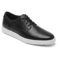 Discount Rockport Men'S Total Motion Court Plain Toe Sneaker Black