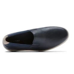 Fashion Rockport Men'S Total Motion Court Slip-On New Dress Blues