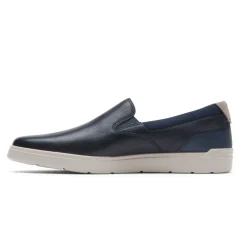 Fashion Rockport Men'S Total Motion Court Slip-On New Dress Blues