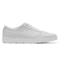 Outlet Rockport Men'S Total Motion Court T-Toe Ubal Sneaker White
