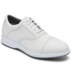 Clearance Rockport Men'S Total Motion Links Golf Shoe White