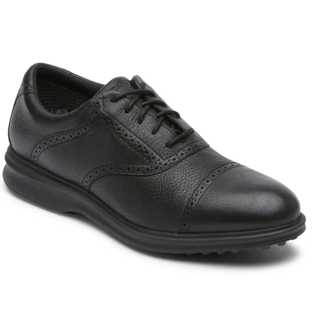 Outlet Rockport Men'S Total Motion Links Golf Shoe Black