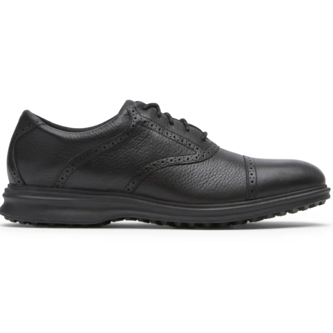 Outlet Rockport Men'S Total Motion Links Golf Shoe Black