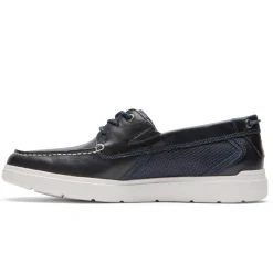 Discount Rockport Men'S Total Motion Lite Boat Shoe New Dress Blues