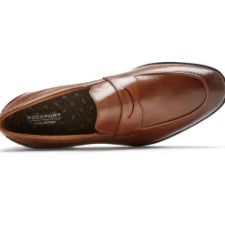 Online Rockport Men'S Total Motion Office Penny Loafer British Tan