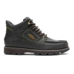 Sale Rockport Men'S Umbwe Ii Waterproof Mweka Boot Dark Brown/Green Lea
