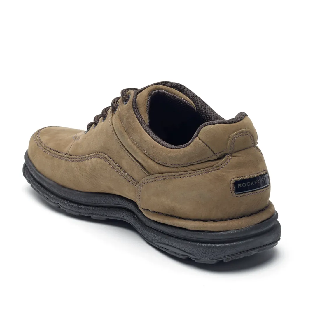 Outlet Rockport Men'S World Tour Classic Lace Up Chocolate Nubuck