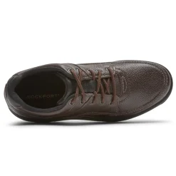 Discount Rockport Men'S World Tour Classic Lace Up Brown Tumbled
