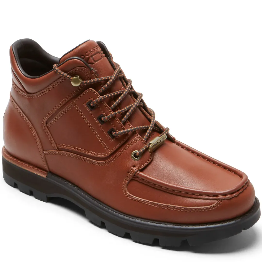Hot Rockport Men'S Xcs Umbwe Ii Waterproof Moc Front Trail Boot Mahogany Leather
