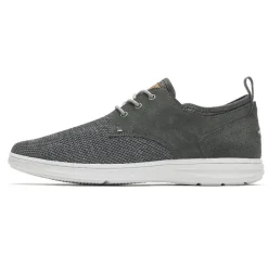 Clearance Rockport Men'S Zaden Plain Toe Oxford Pewter Nubuck/Mesh