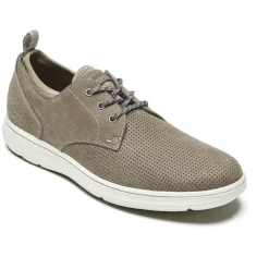 Hot Rockport Men'S Zaden Plain Toe Oxford Breen Perforated Nub