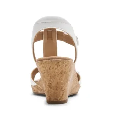 Best Rockport Women'S Blanca T-Strap Sandal White