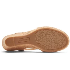 Clearance Rockport Women'S Blanca T-Strap Sandal Macademia