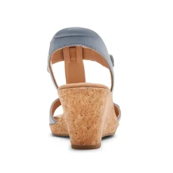 Online Rockport Women'S Blanca T-Strap Sandal Blue Chambray