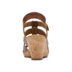Clearance Rockport Women'S Briah New Gladiator Sandal Tan
