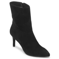 Online Rockport Women'S Chalina Boot Black Kid Suede