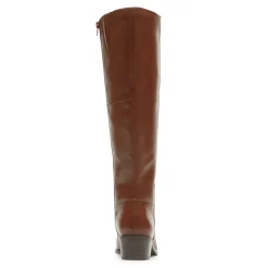 Clearance Rockport Women'S Evalyn Tall Wide Calf Boot Saddle Lthr