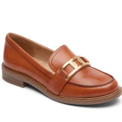 Online Rockport Women'S Harleen Loafer Tan Leather