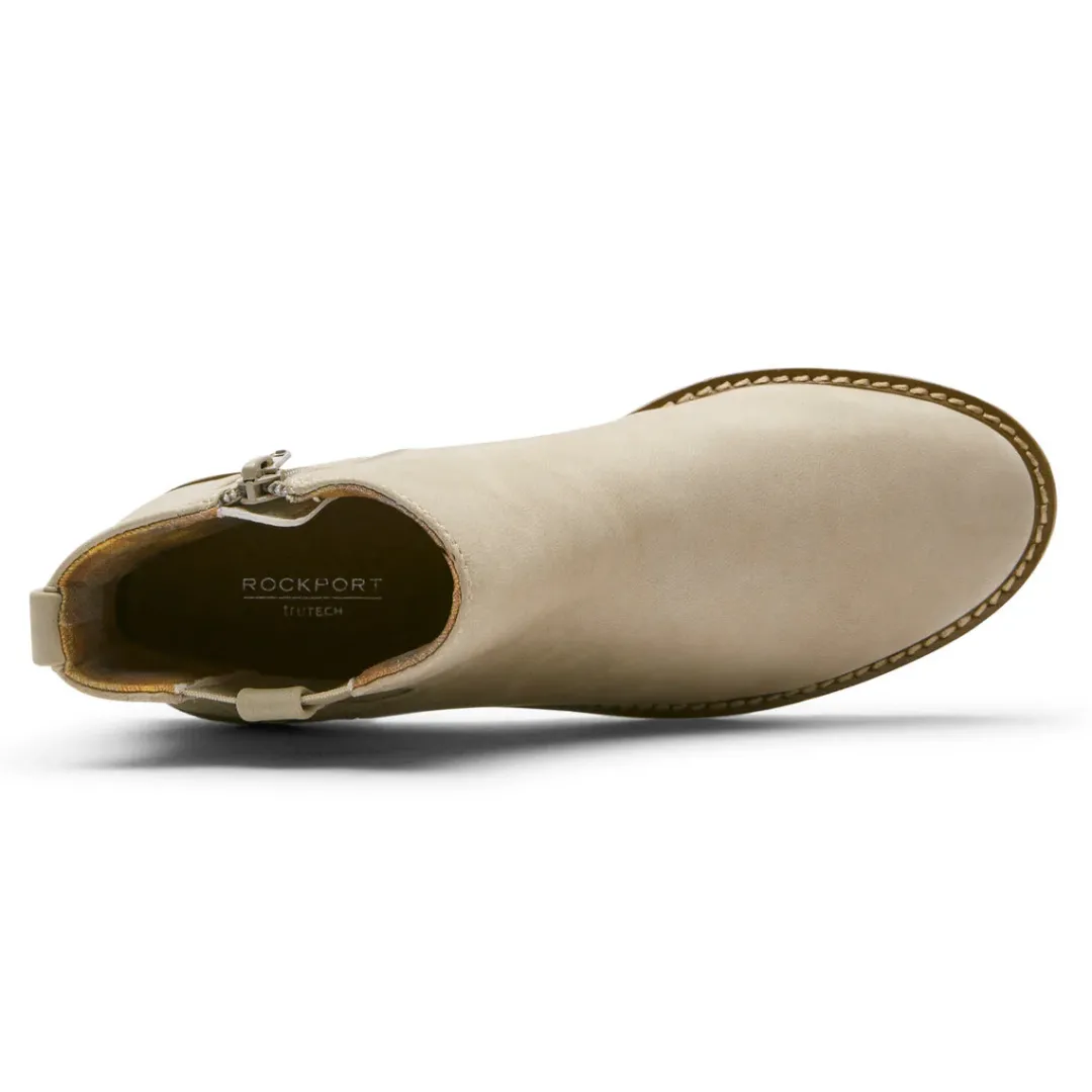 Sale Rockport Women'S Kacey Bootie Taupe Nubuck