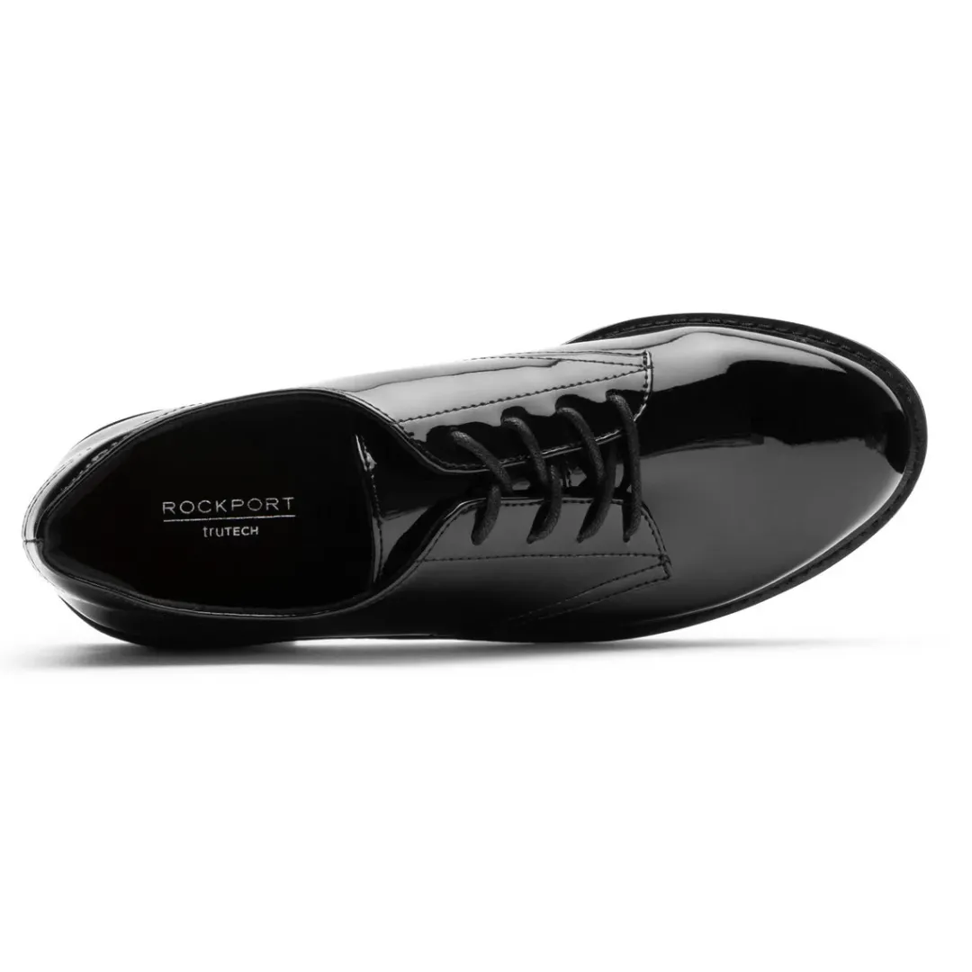 Sale Rockport Women'S Kacey Oxford Black Patent Synthetic