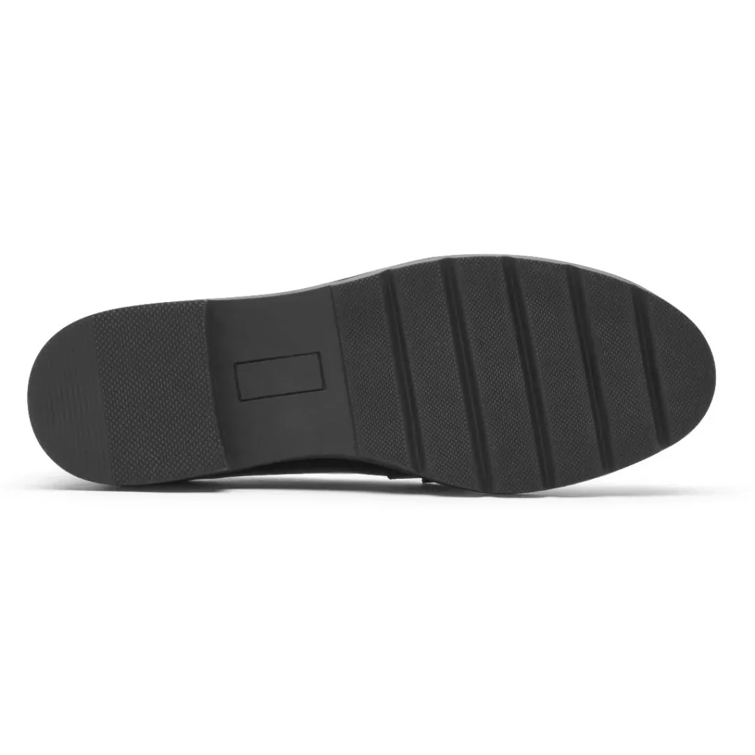 New Rockport Women'S Kacey Penny Loafer Black Patent