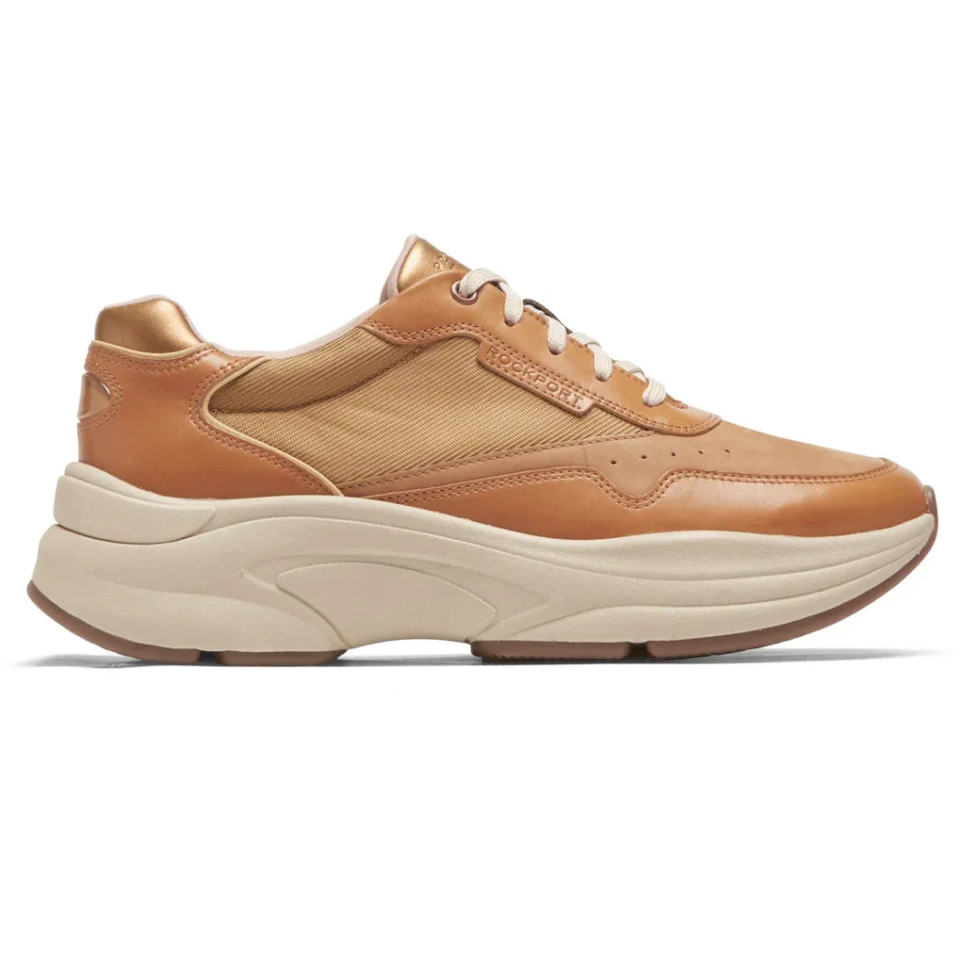Online Rockport Women'S Prowalker Next Sneaker Honey Lthr/Nubuck/Textile