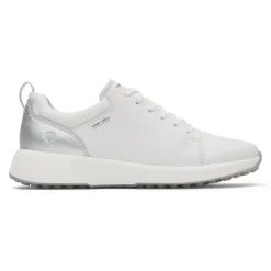Outlet Rockport Women'S Prowalker Trustride Golf Shoe White/Silver
