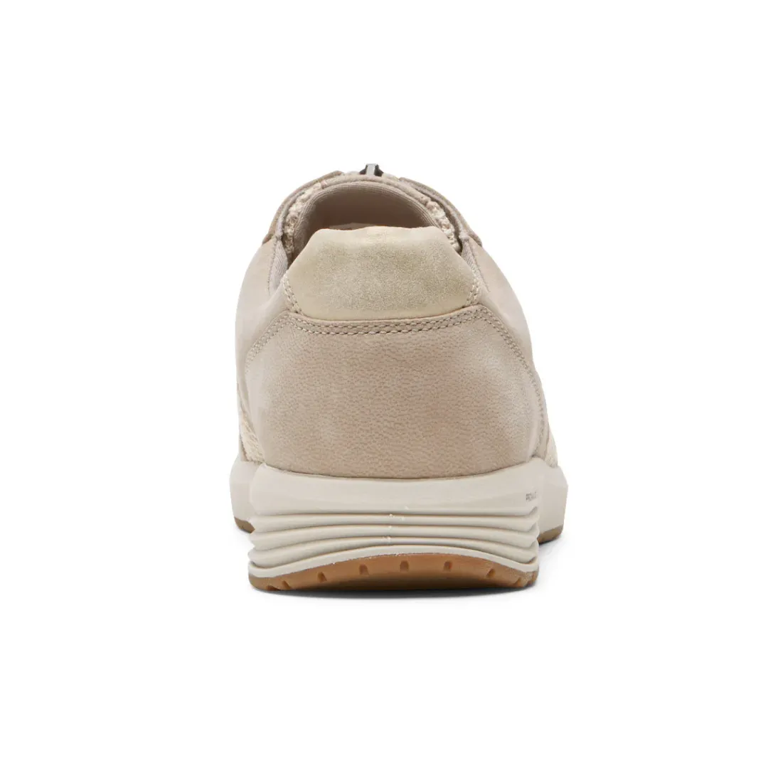 Clearance Rockport Women'S Prowalker Trustride Zip Sneaker Vanilla