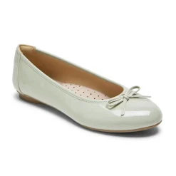 Online Rockport Women'S Reagan Ballet Flat Jade Patent Synthetic