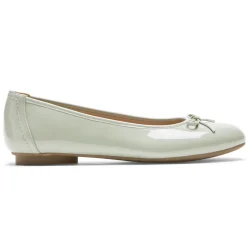 Online Rockport Women'S Reagan Ballet Flat Jade Patent Synthetic