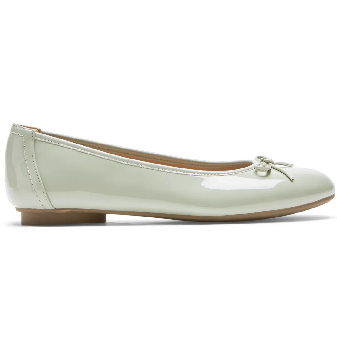 Online Rockport Women'S Reagan Ballet Flat Jade Patent Synthetic